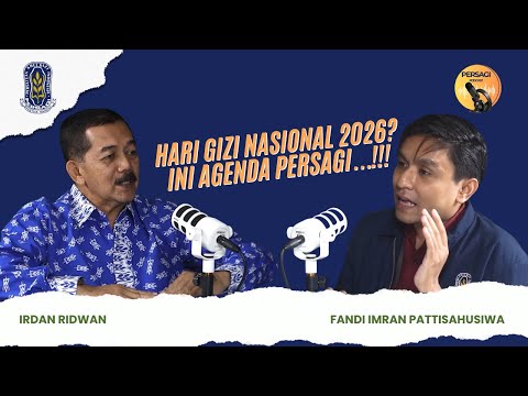 Hari Gizi Nasional 2026?? Ini Agenda PERSAGI Kabupaten Madiun!!! | PERSAGI Kabupaten Madiun PODCAST Eps. 16